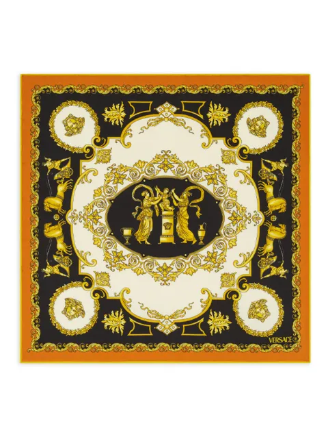 Versace Medusa baroque scarf