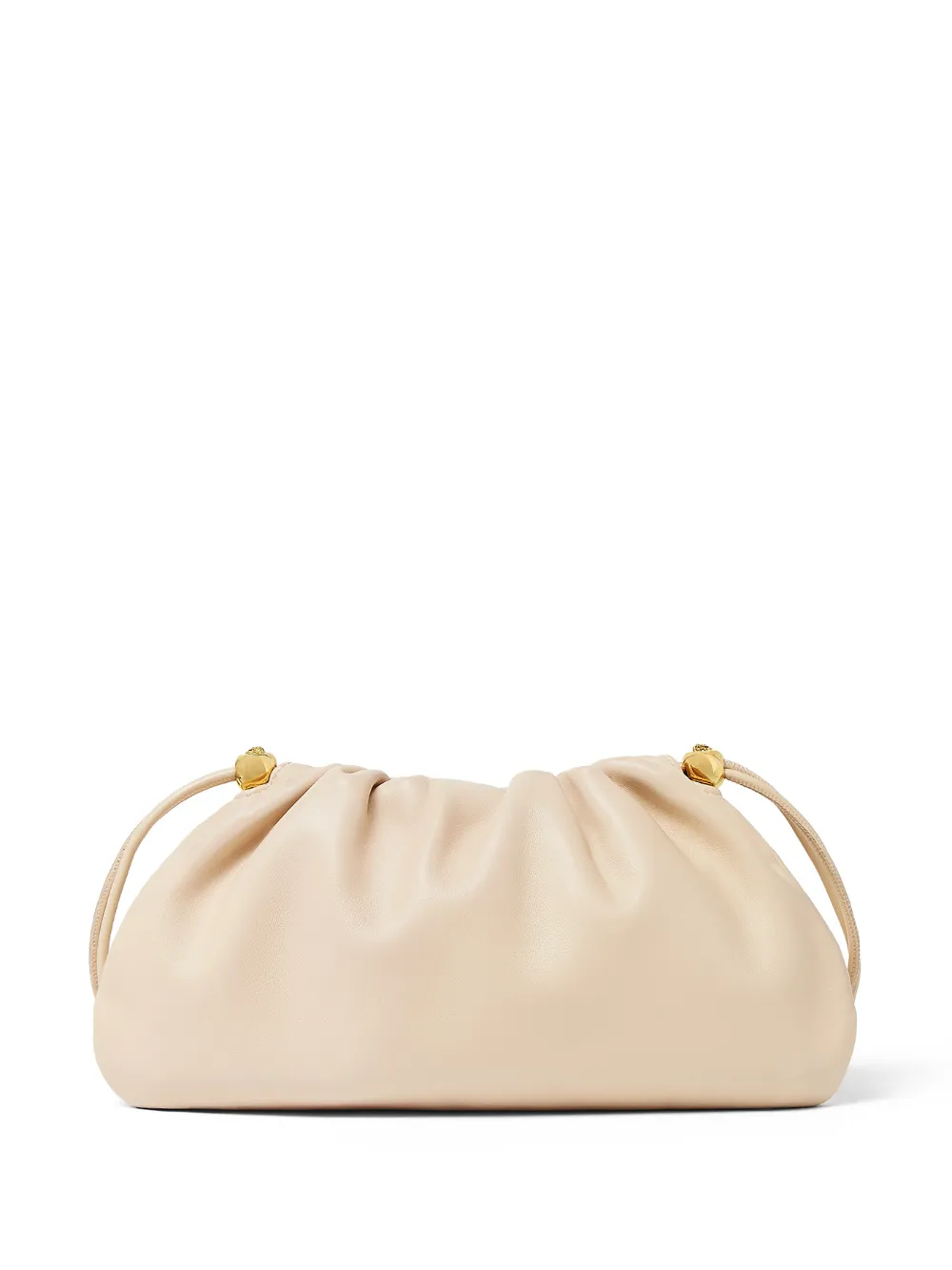 Versace Tag mini-clutch met logo Beige