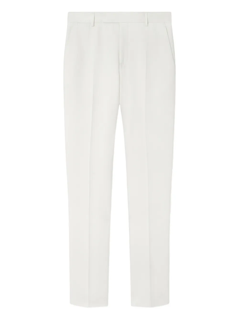 Versace Pantaloni con applicazione logo - Bianco