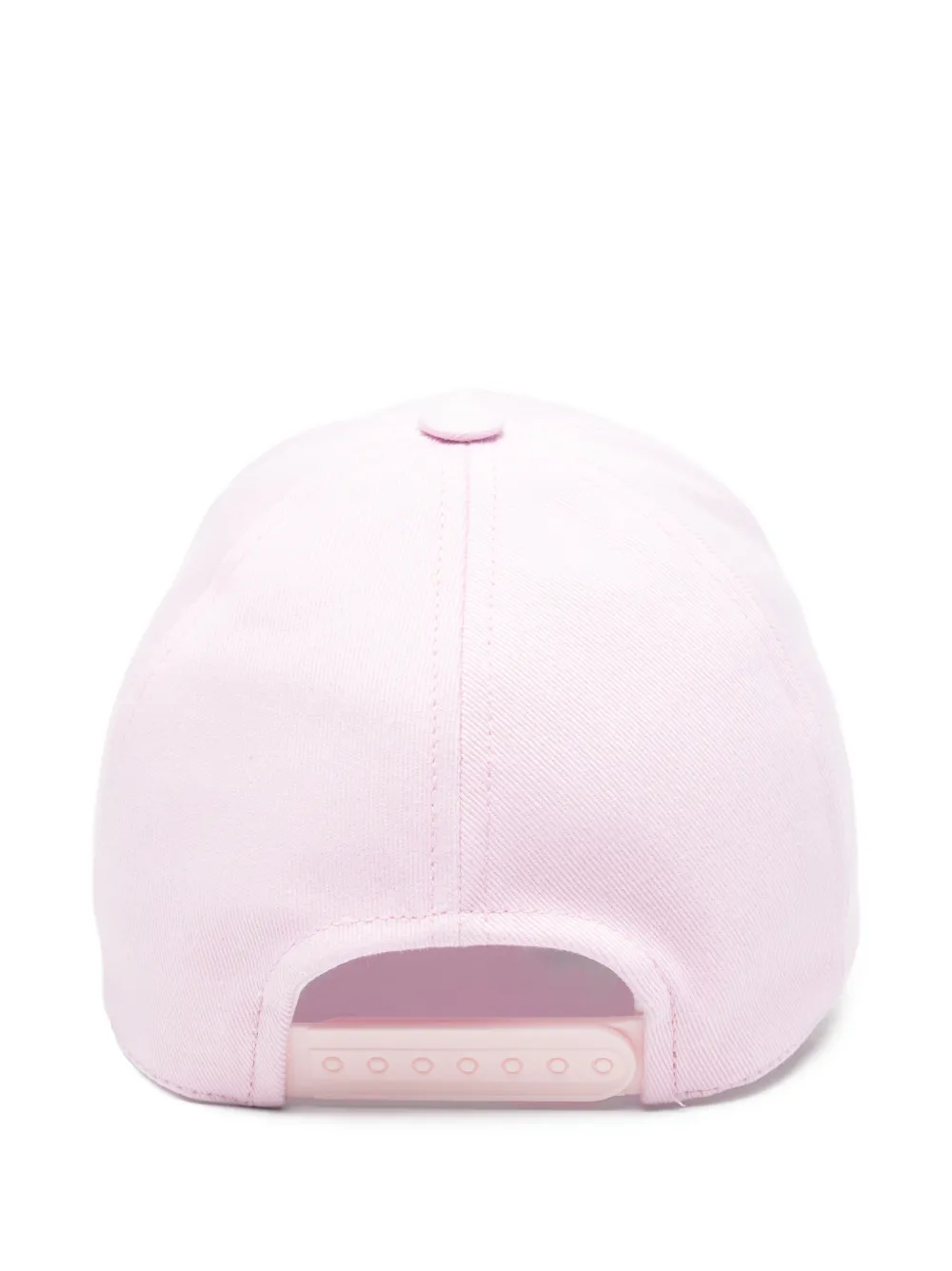 Courrèges Signature AC logo-detail baseball cap - Roze