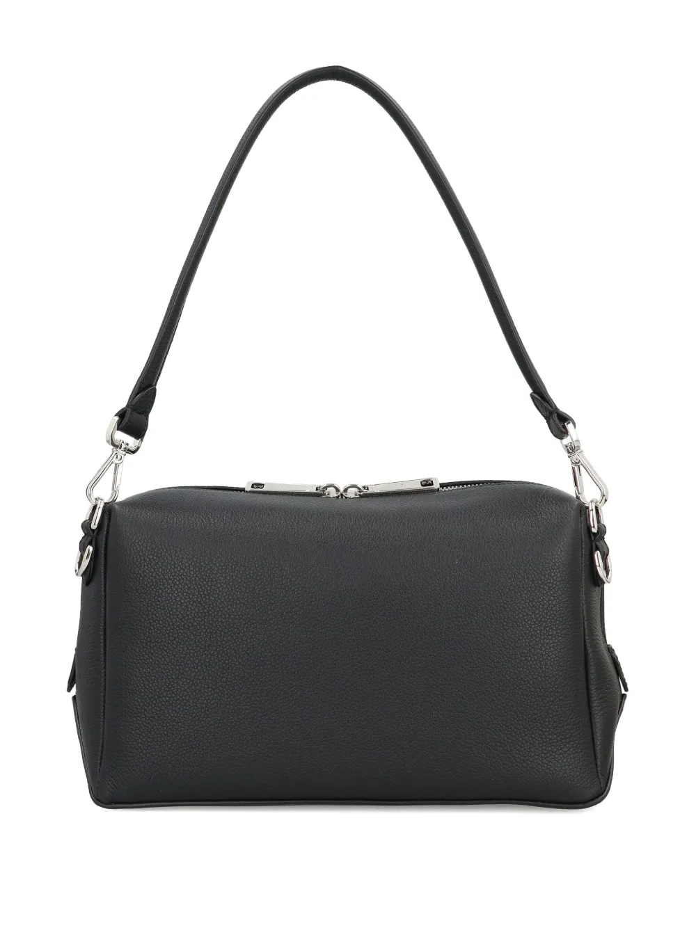 FENDI Medium tas met FF-logo - Zwart