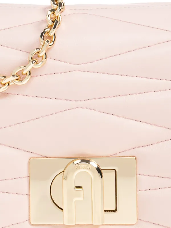 Furla 1927 キルティング ショルダーバッグ S | ピンク | FARFETCH JP