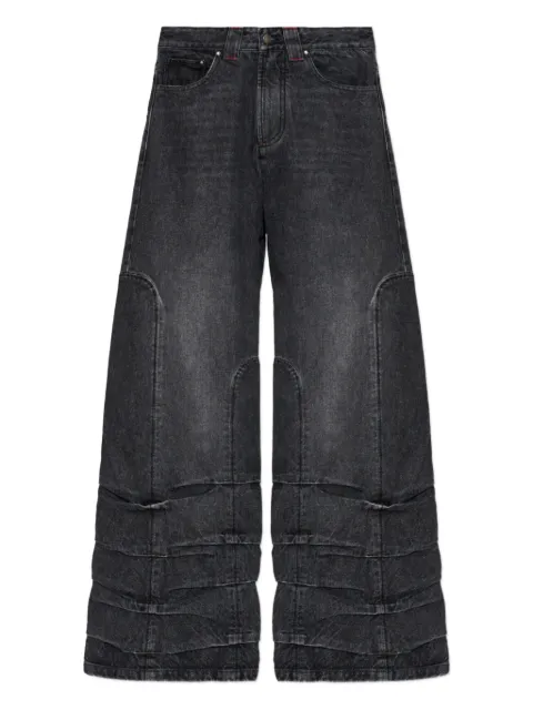 AVAVAV smoke-detailed wide-leg jeans