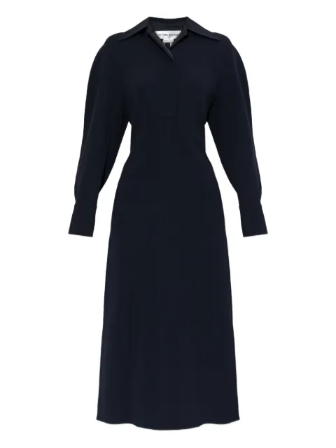 Victoria Beckham 翻领长袖连衣裙