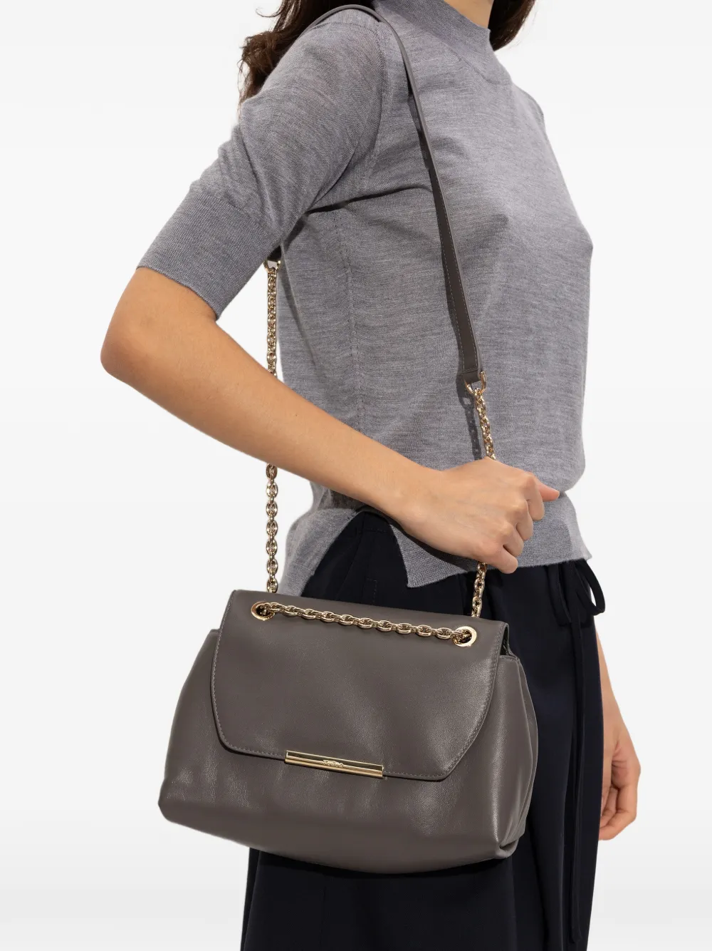 Small Nadia Leather Crross Body Bag