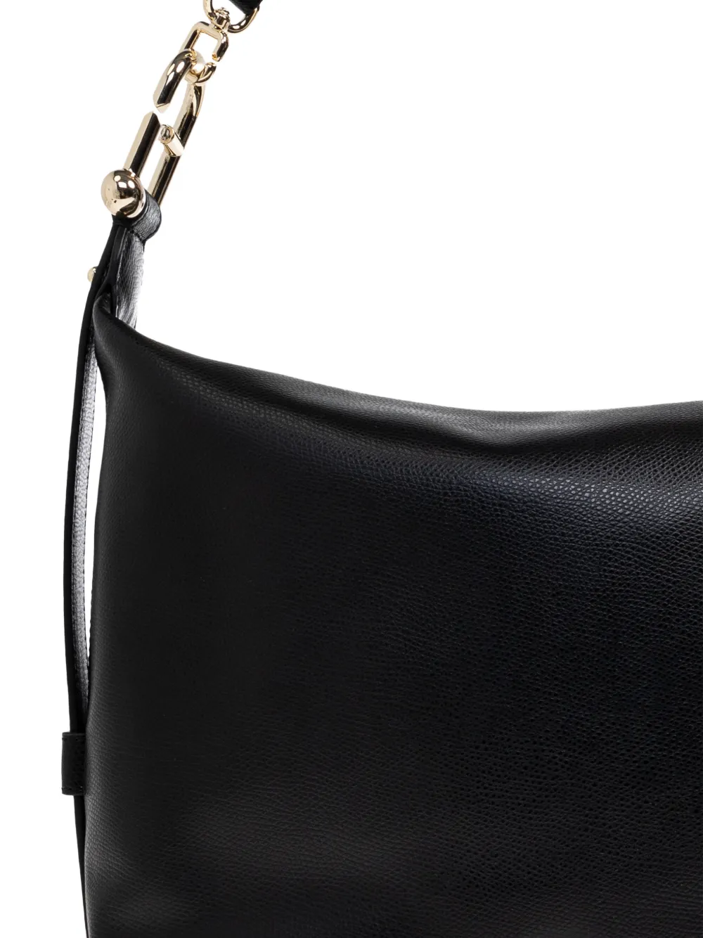 Furla Tonie kleine leren shopper Zwart