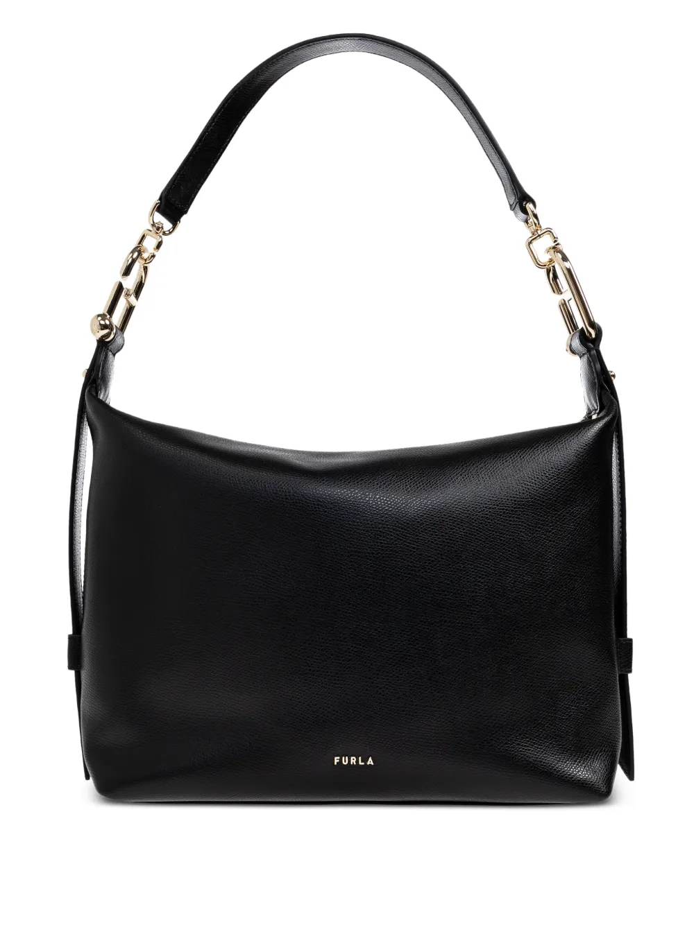 Furla small Tonie leather tote bag - Nero