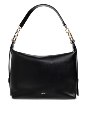 COACH ブラック本革ショルダーバッグ Coach レザーショルダーバッグ | ブラック | FARFETCH JP