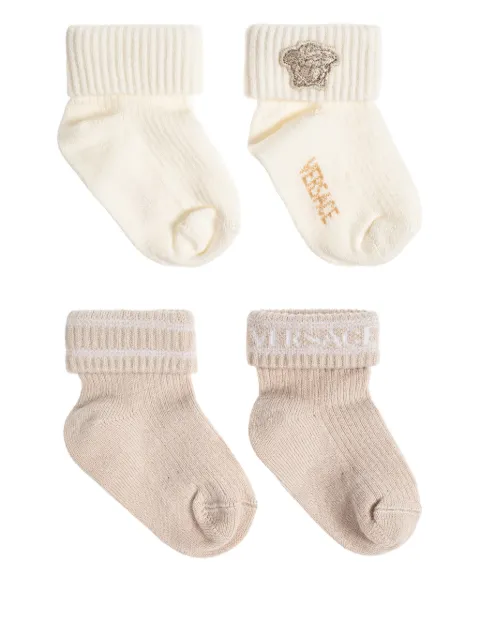 Versace Kids chaussettes à logo Medusa