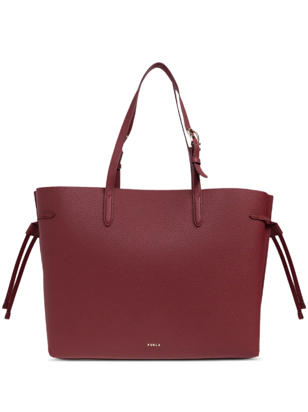 Furla tie-detail tote bag - Rosso