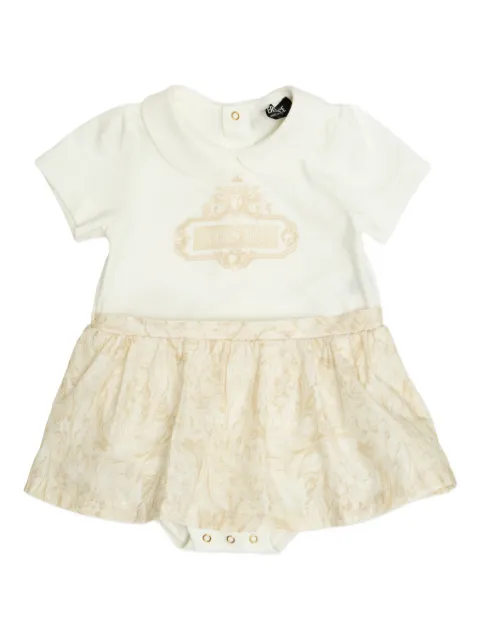Versace Kids panelled dress