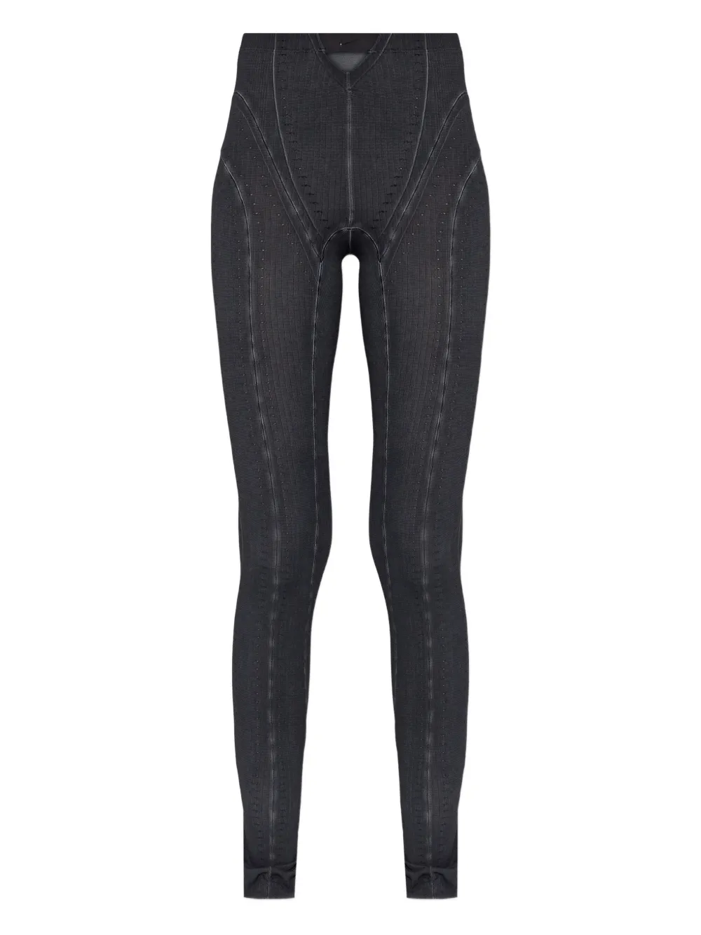 Nike x KNWLS cut-out ribbed leggings - Schwarz