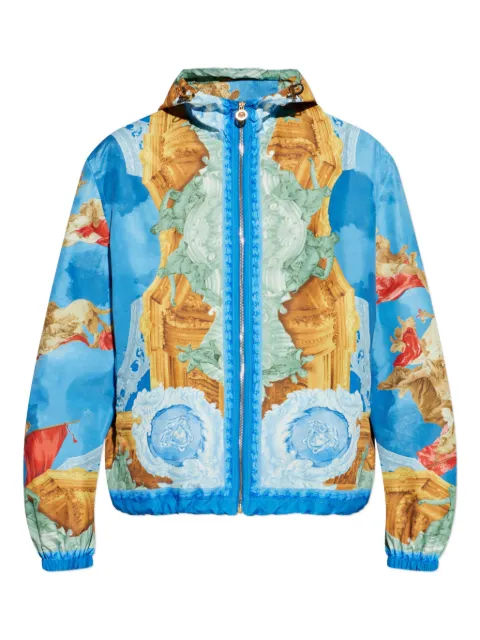 Versace Medusa-logo zip-fastening jacket