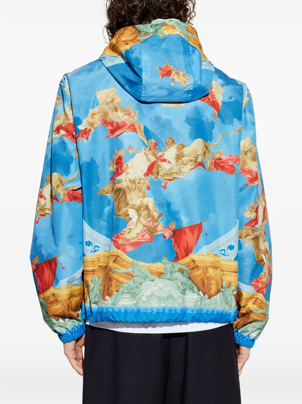 Versace Jack met Medusa-logo en ritssluiting Blauw