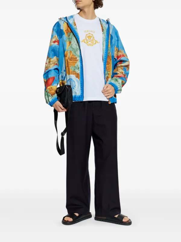 Versace メドゥーサ ジャケット | ブルー | FARFETCH JP