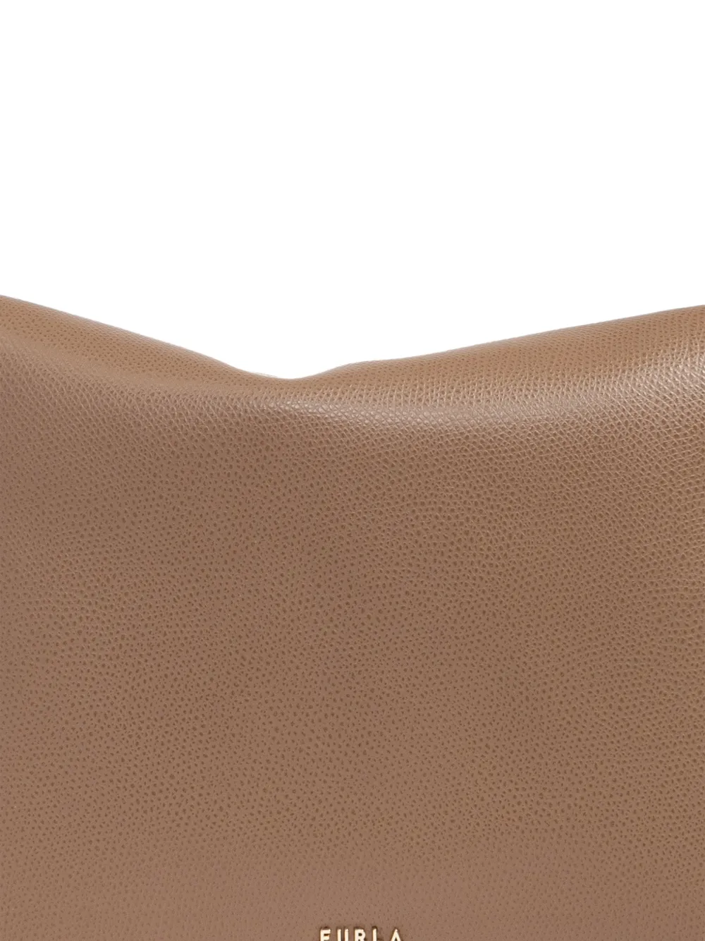 Furla medium Tonie leather shoulder bag - Beige