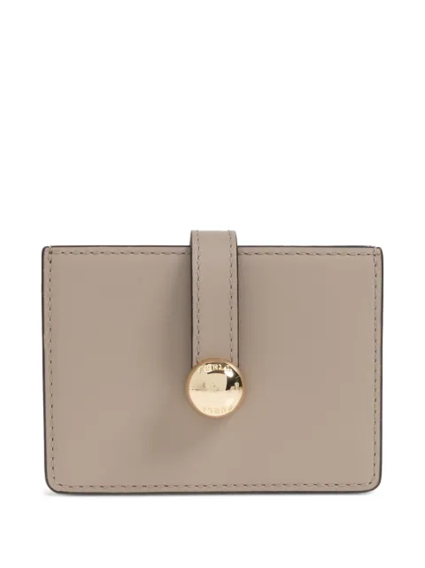 Furla tab-detail card holder