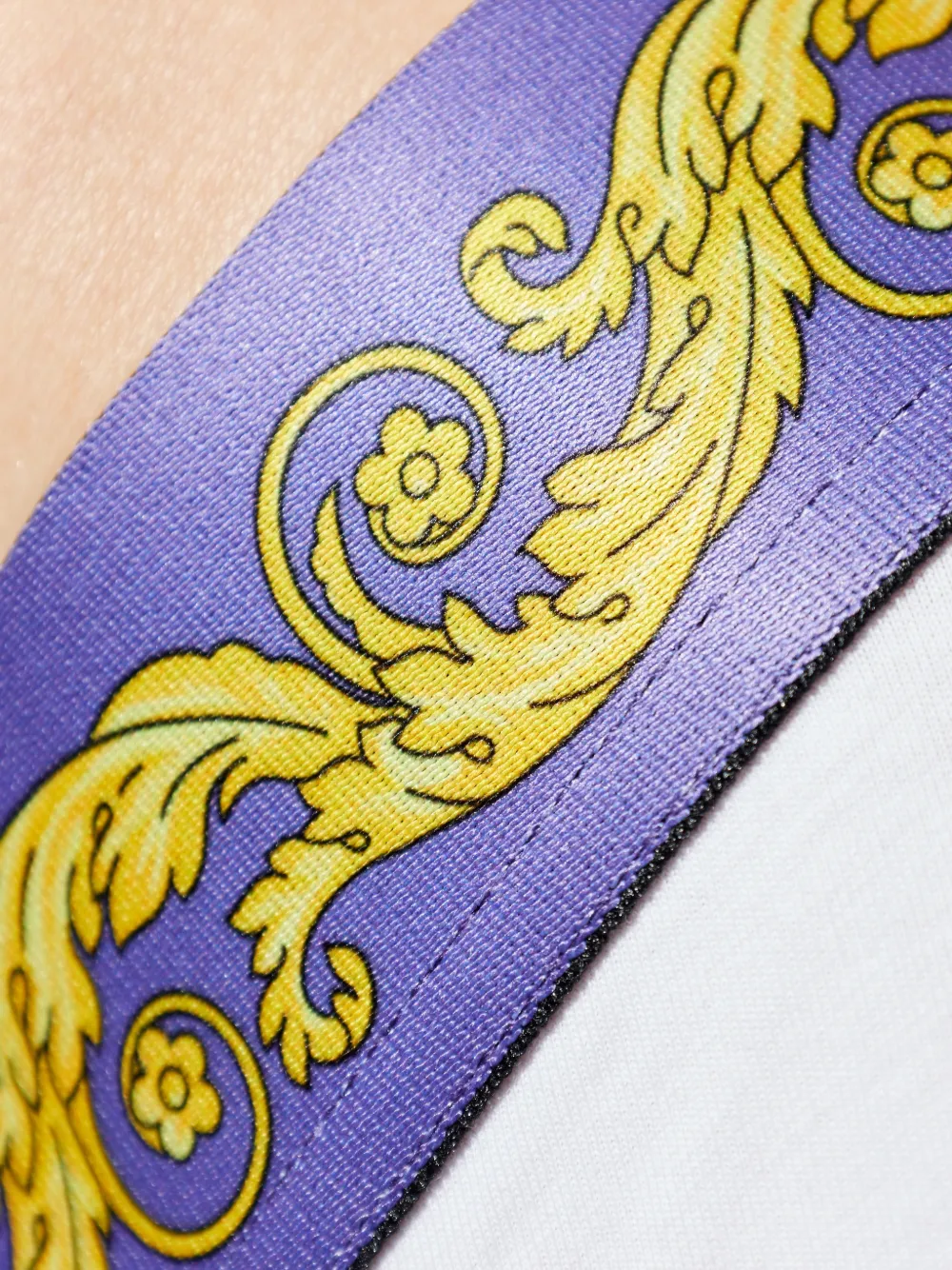 Versace Slip met Medusa-patroon Wit