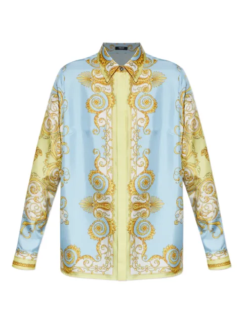 Versace baroque-printed shirt