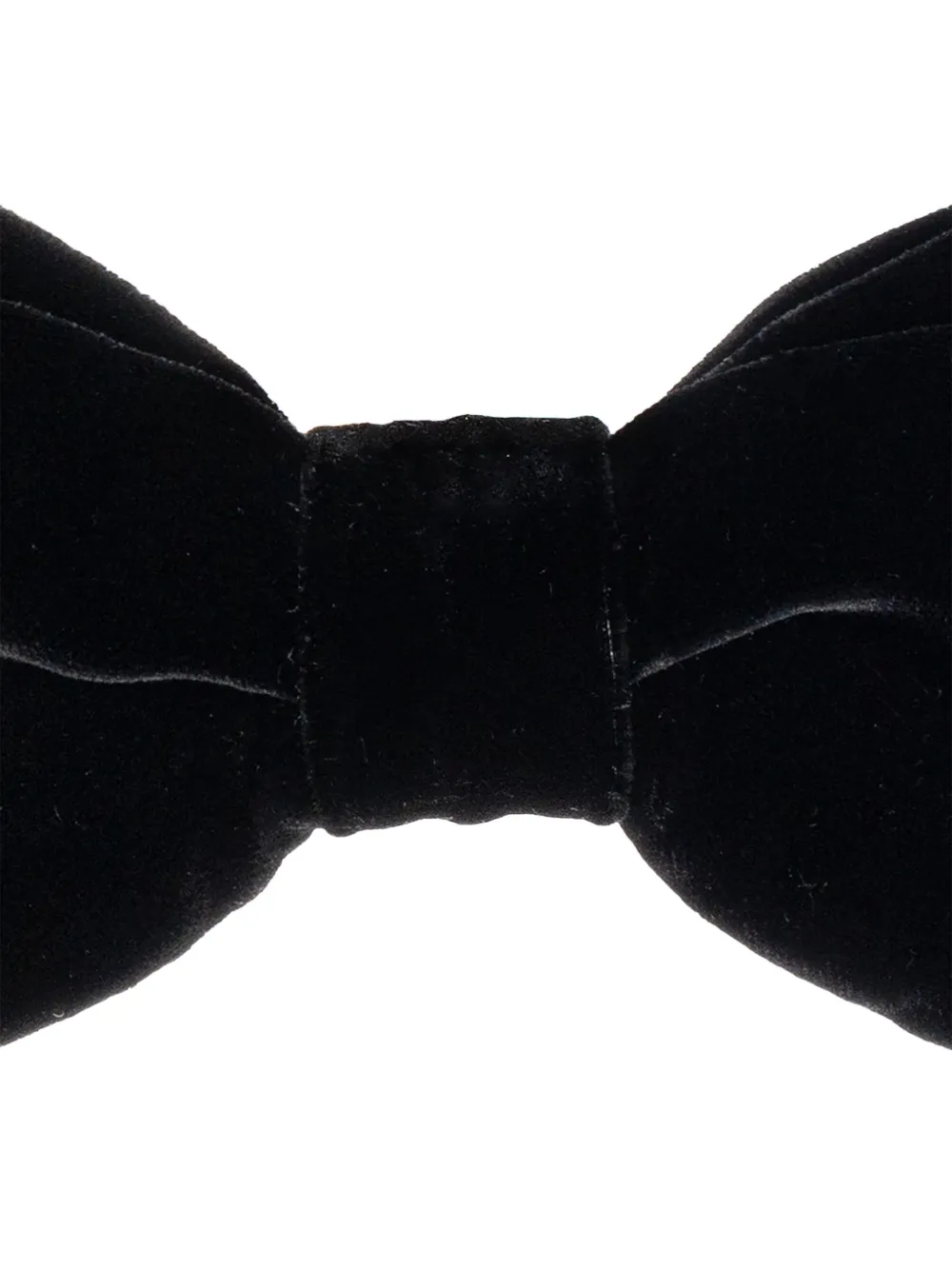  Versace Velvet Bow Tie - Black 