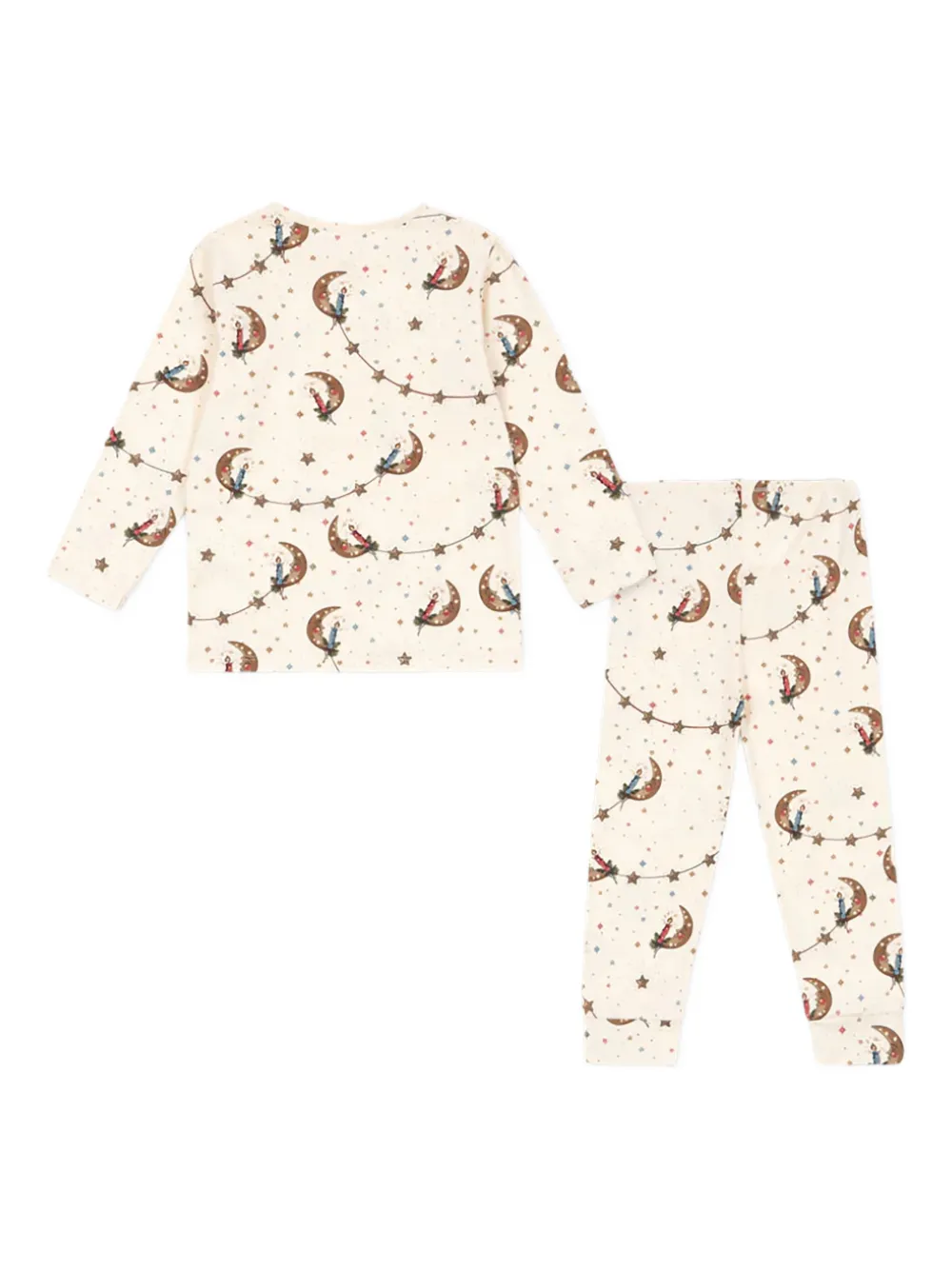 Konges Sløjd moon star printed top (set of two) | Trouser Sets | Image 2