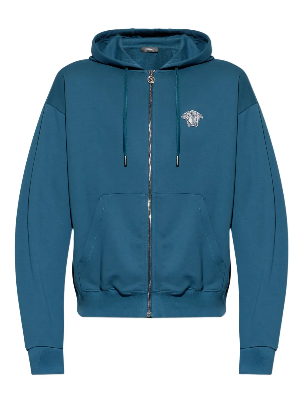 Versace zip-up hoodie - ブルー Versace zip-up hoodie - ブルー