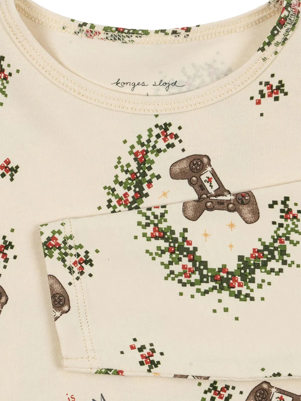  Konges Sløjd Christmas Pyjamas (set Of Two) - Neutrals 