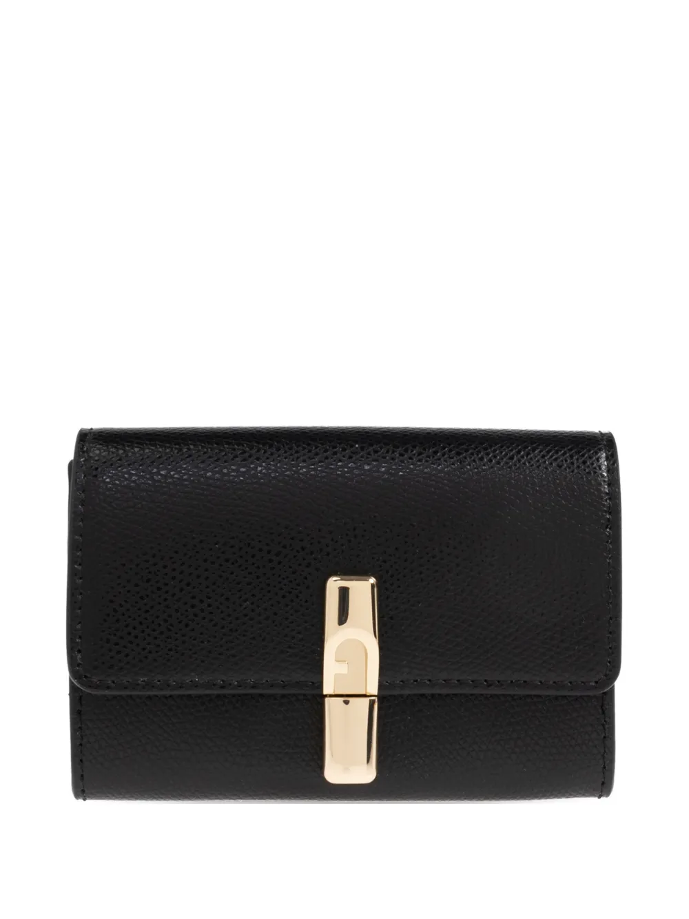 Furla Small Iride Wallet In Black