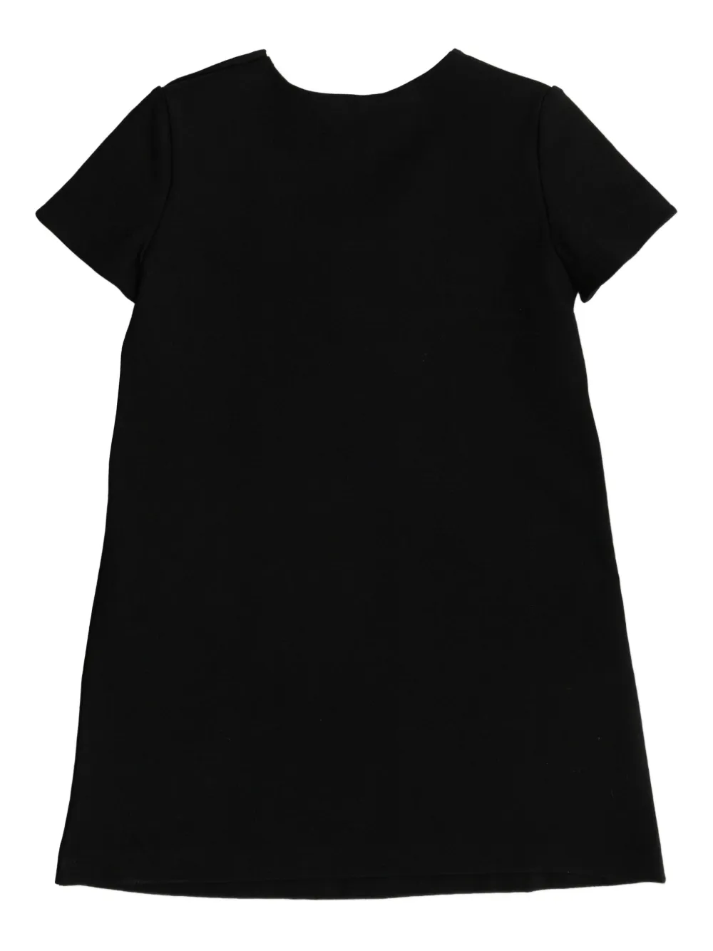 Versace Logo-print Dress In Black