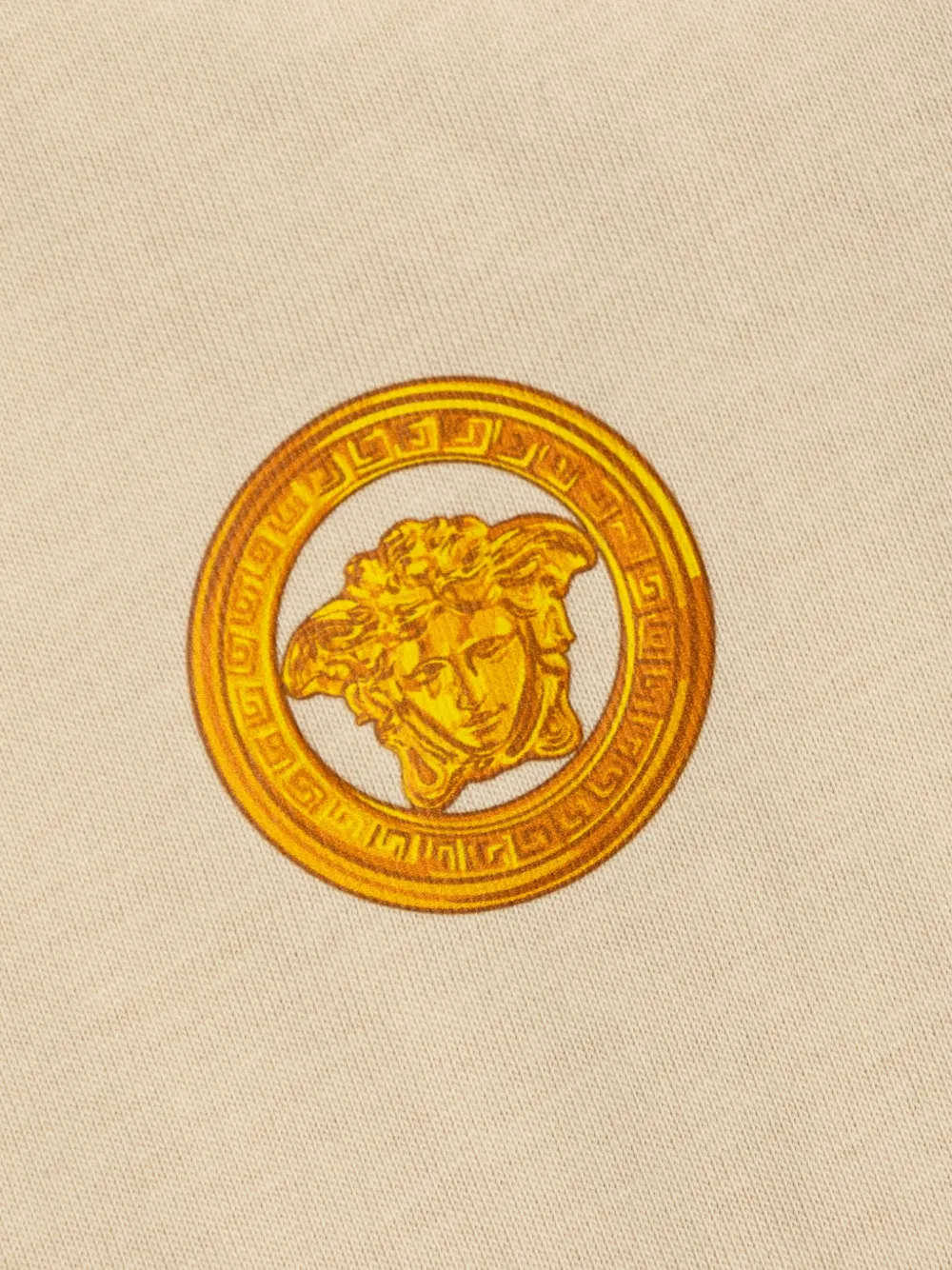 Versace Medusa-motif T-shirt In Neutral