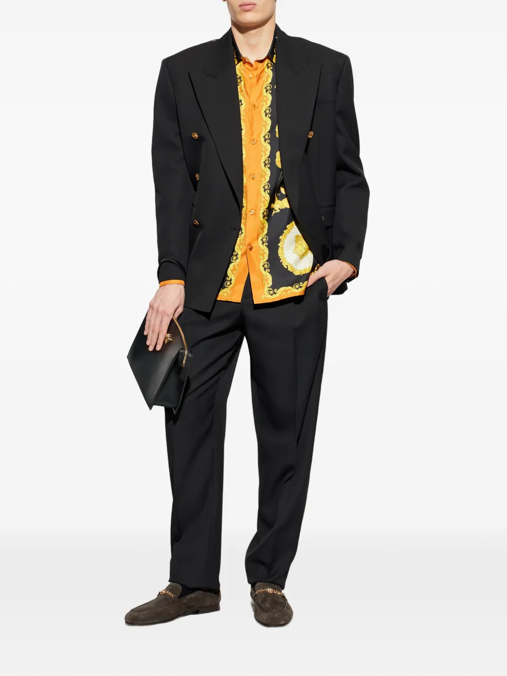 Versace double-breasted button jacket | Suit & Dinner Jackets | Image 2