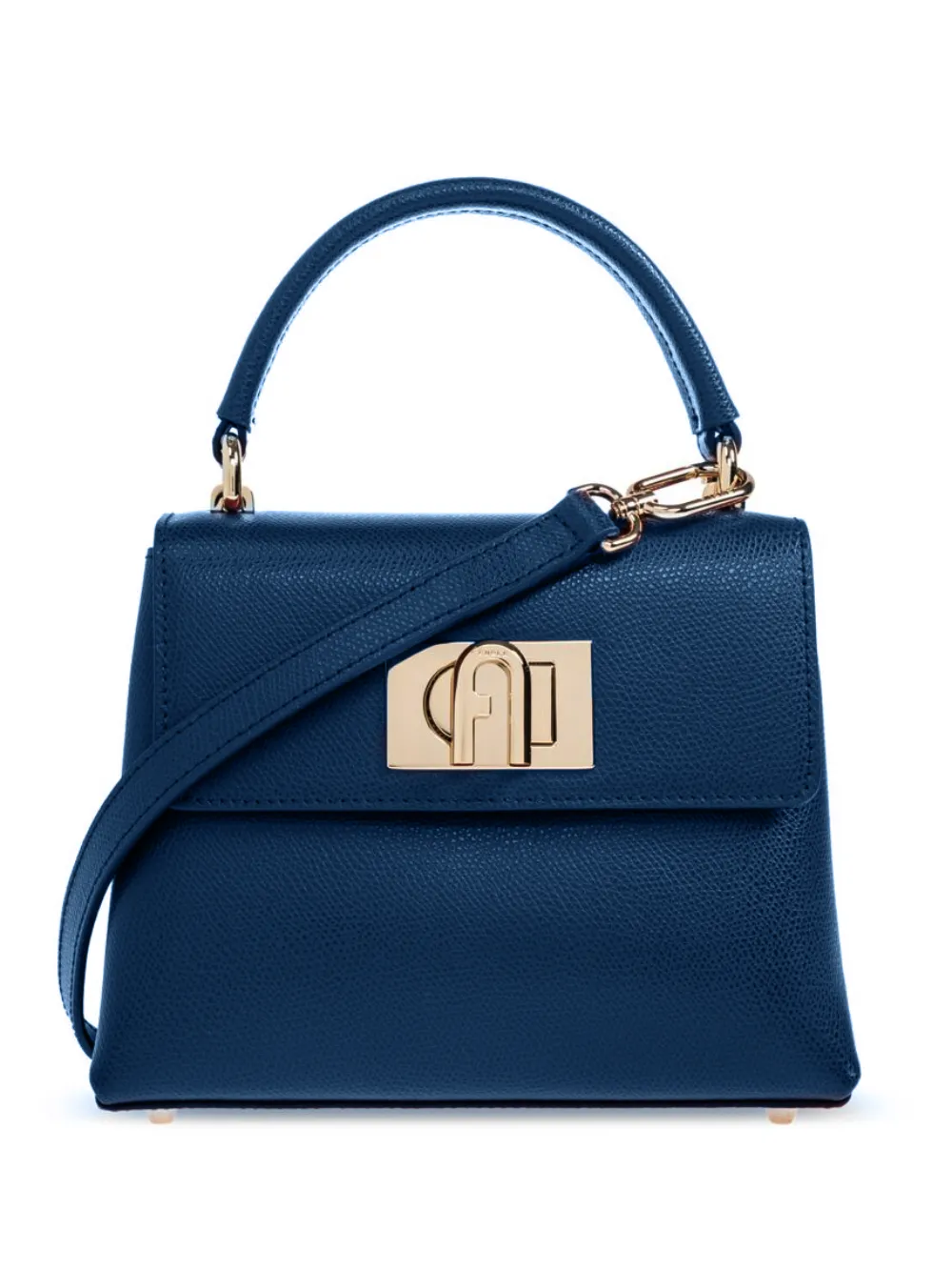 Furla mini 1927 logo-plaque tote bag - Rosso