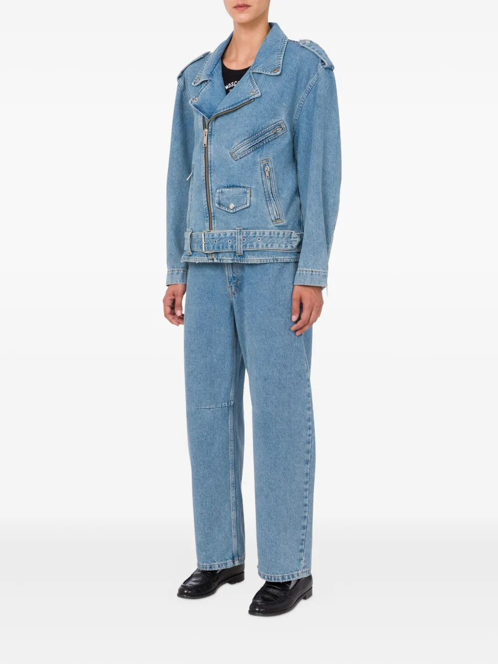 Belted Zip Jacket