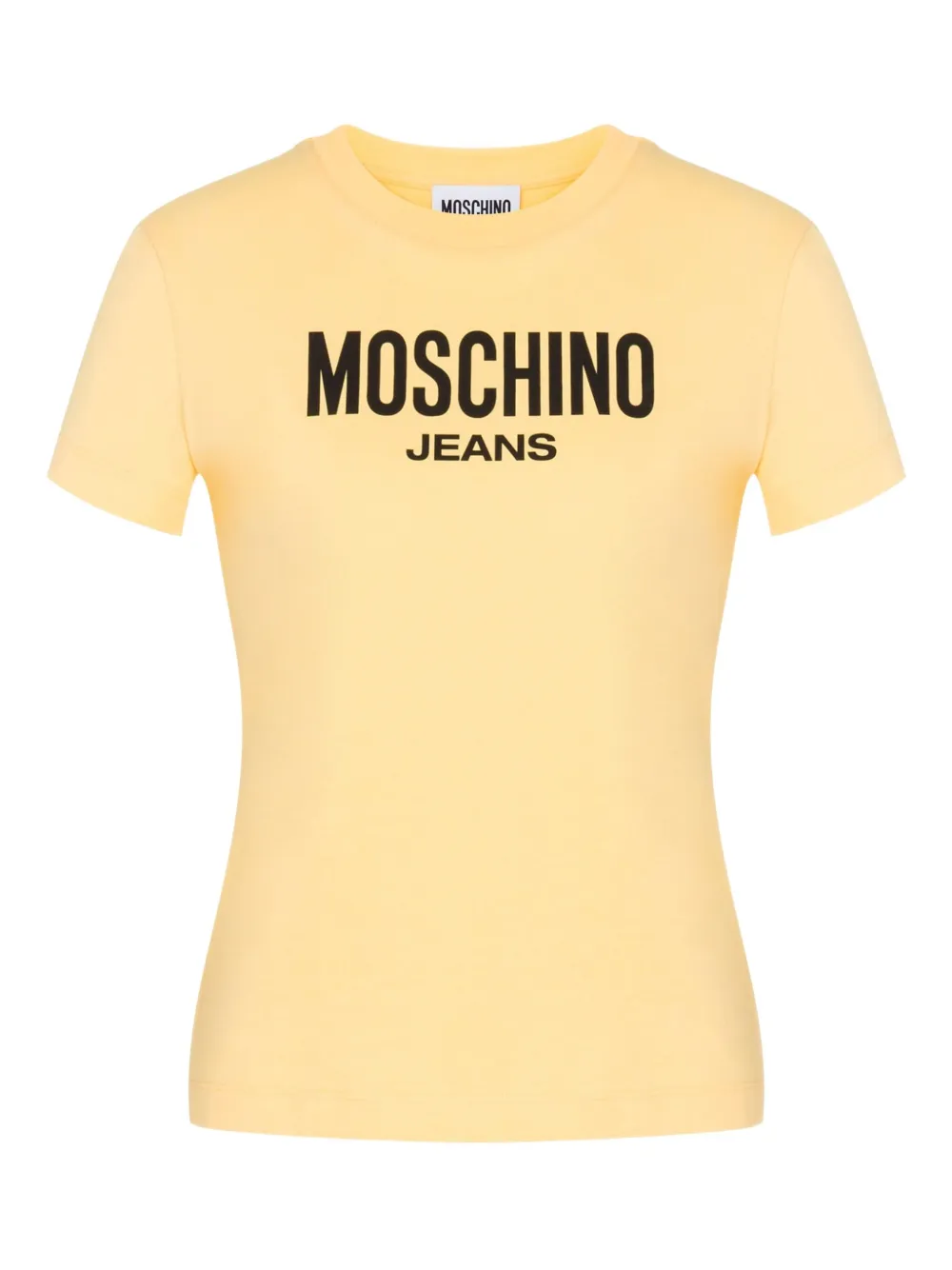 MOSCHINO JEANS T-shirt con logo - Giallo