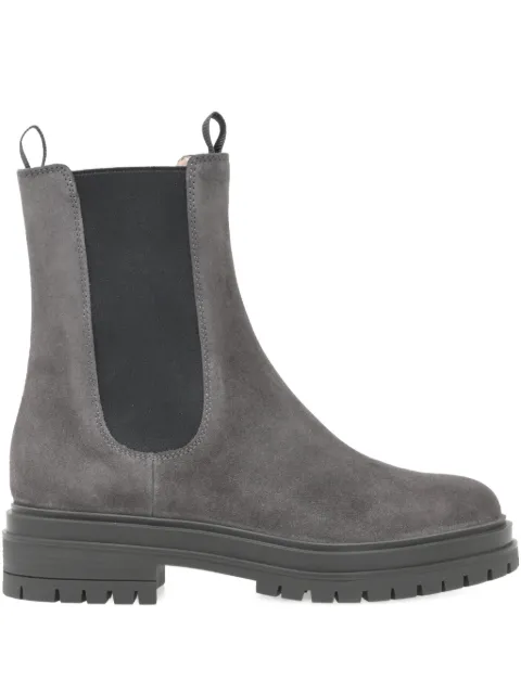 Gianvito Rossi 40mm Chester lug-sole Chelsea boots