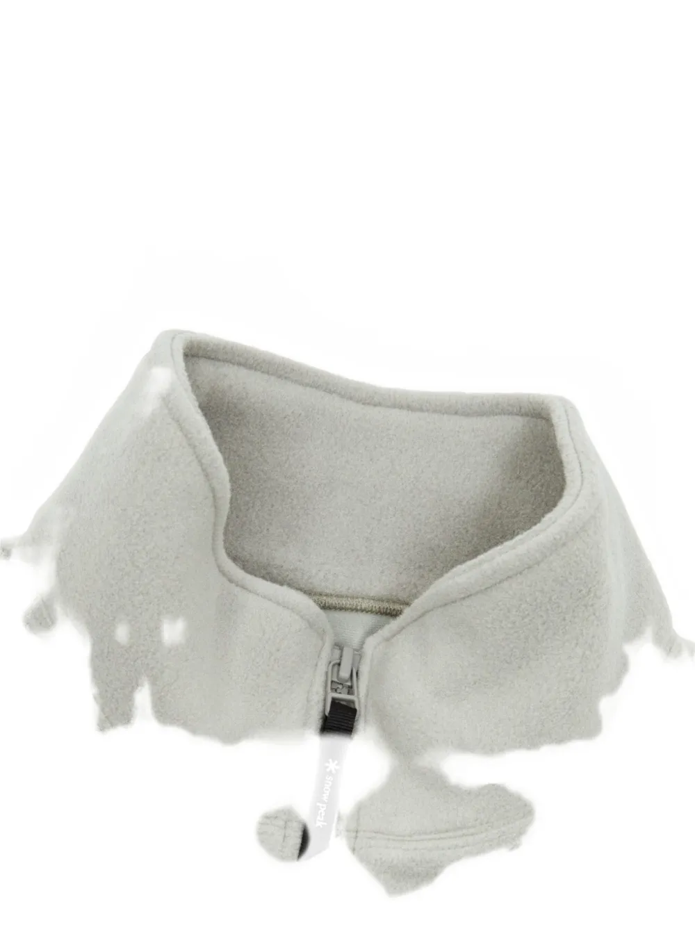 Snow Peak Water Repellent Fleece Jacket Light Grey In Gray