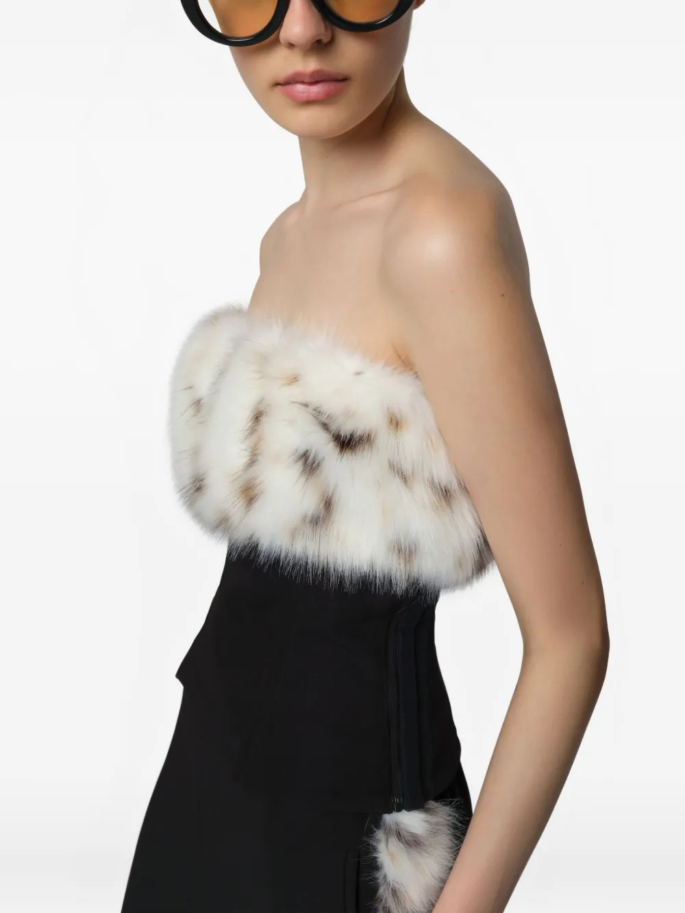 Apparis Ivy tube top Zwart