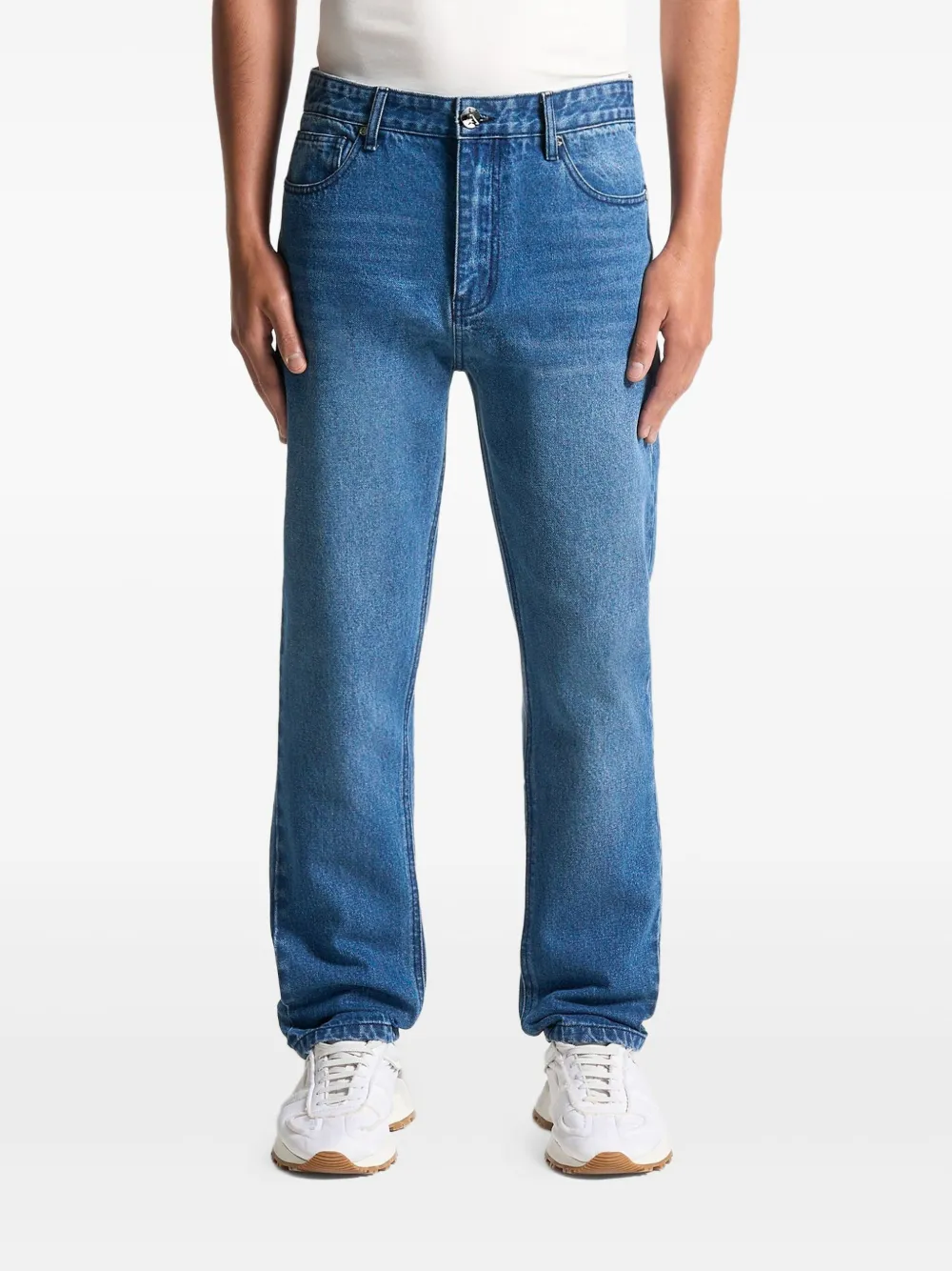 Manière De Voir Jeans met vijf zakken Blauw