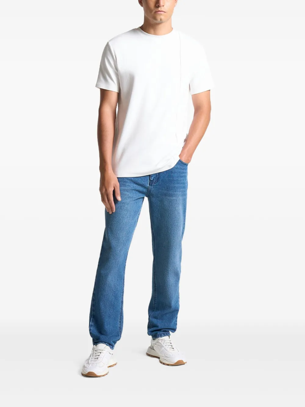 Manière De Voir Jeans met vijf zakken Blauw