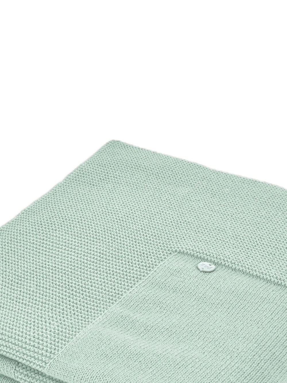 Paz Rodriguez textured-detail blanket - Groen