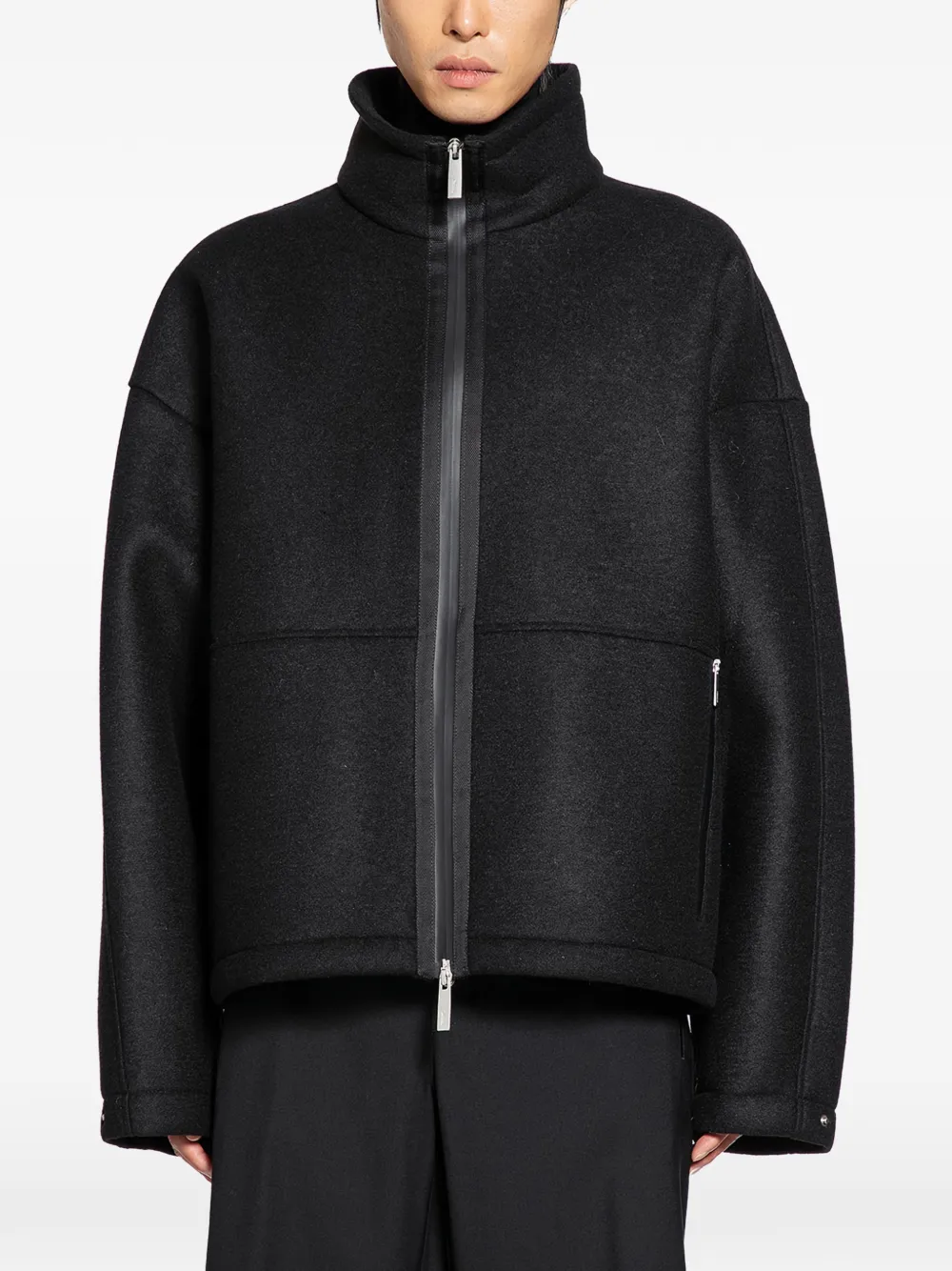 Herno zip-fastening jacket - Nero