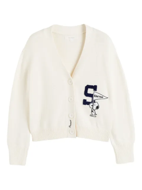 Chinti & Parker x Peanuts Snoopy varsity cardigan