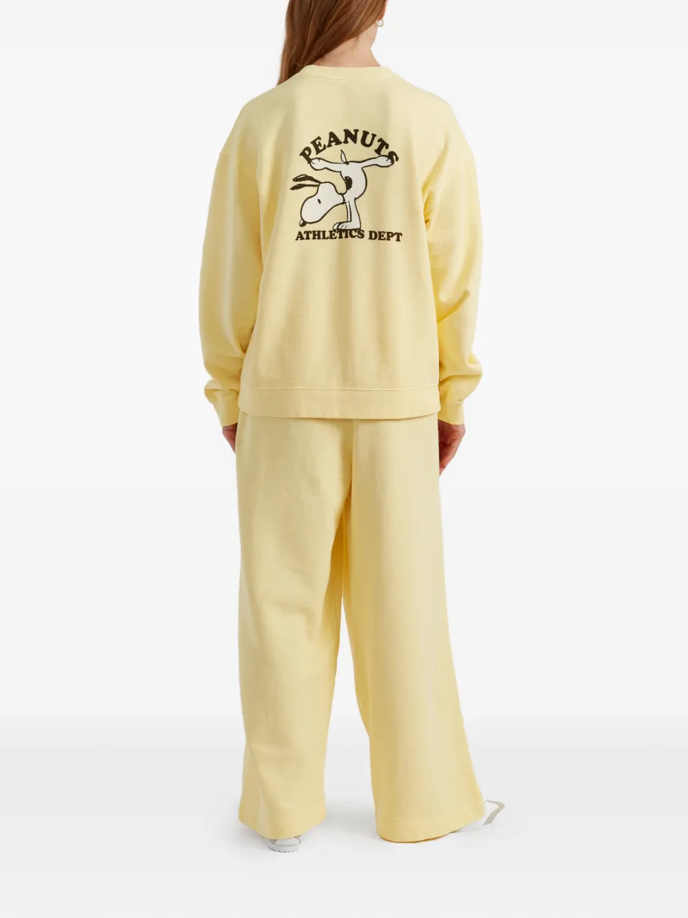  Chinti & Parker X Peanuts Athletics Sweatshirt - Yellow 