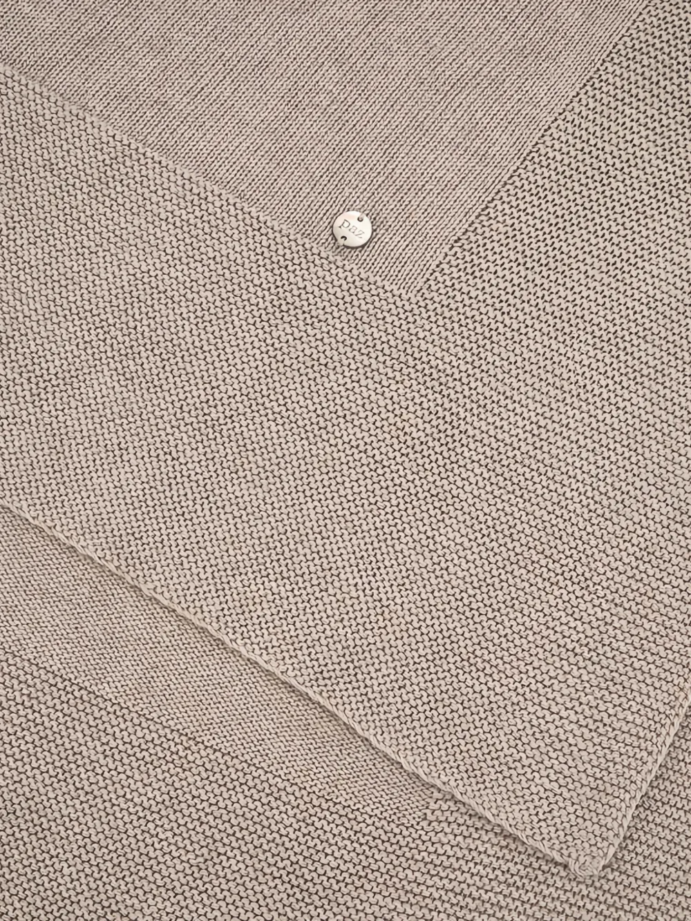 Paz Rodriguez Deken met logoplakkaat - Bruin