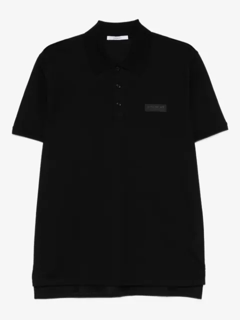 Givenchy playera tipo polo con parche del logo