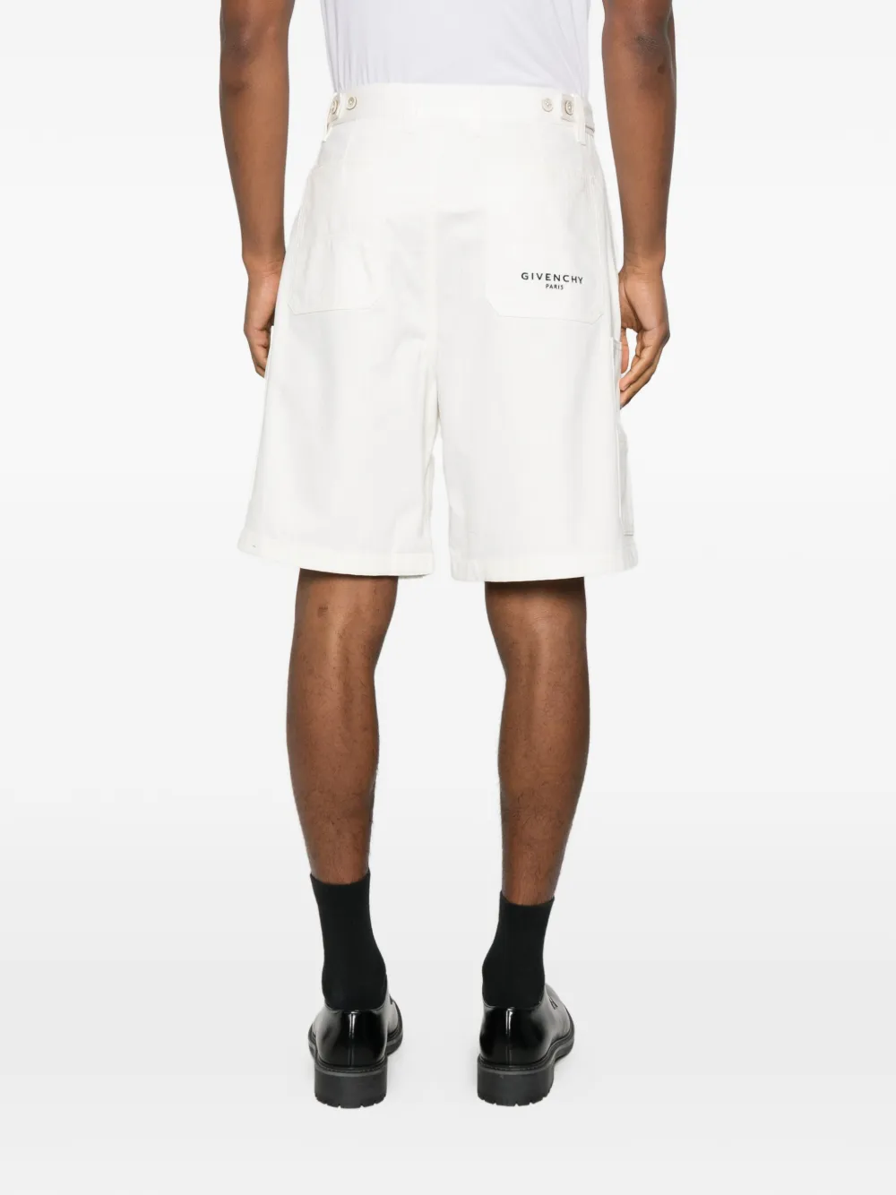 Givenchy Tailored Casual Shorts Featuring Pockets In White
