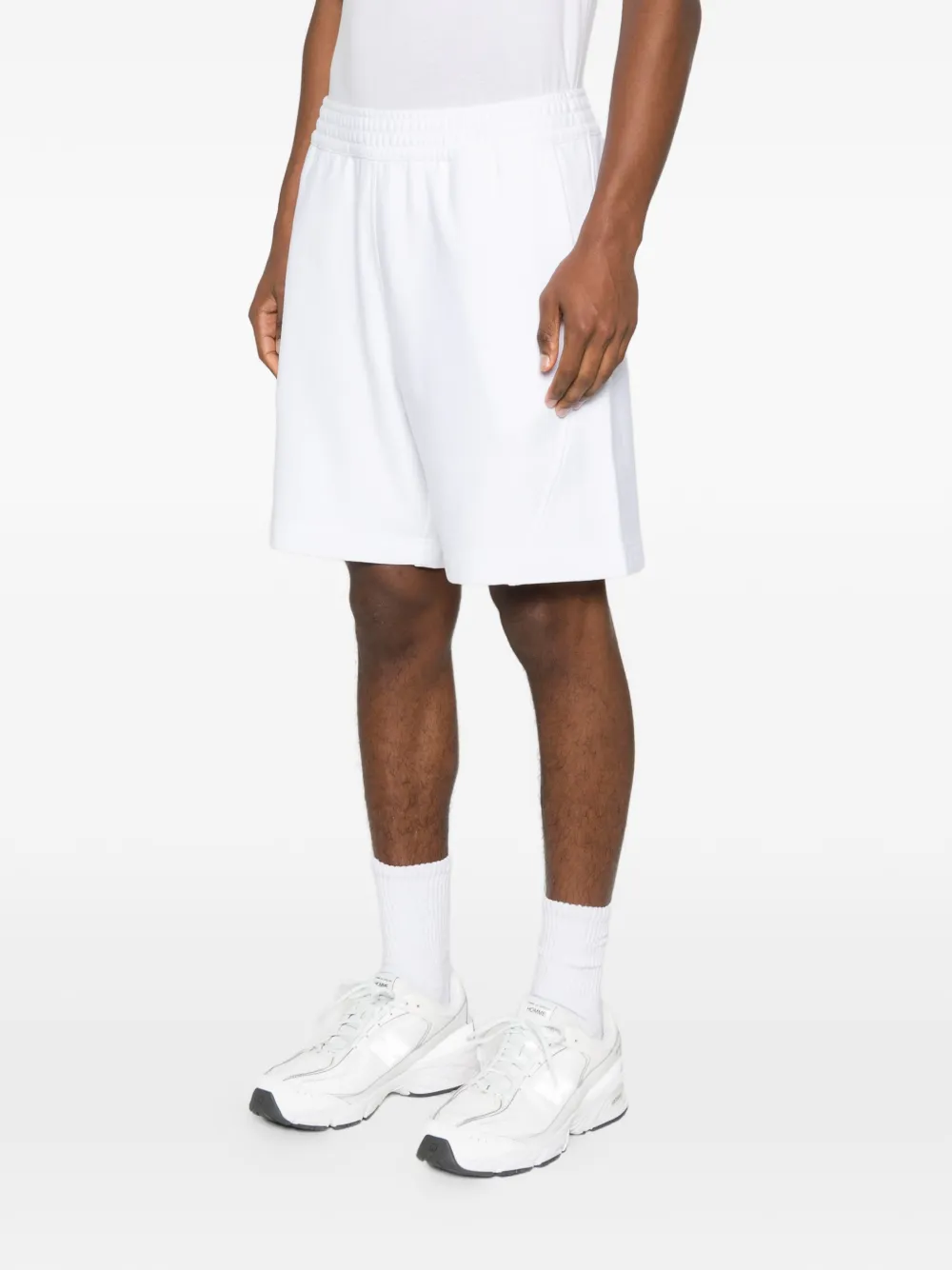 Givenchy Cotton Shorts With Logo And Pockets In White