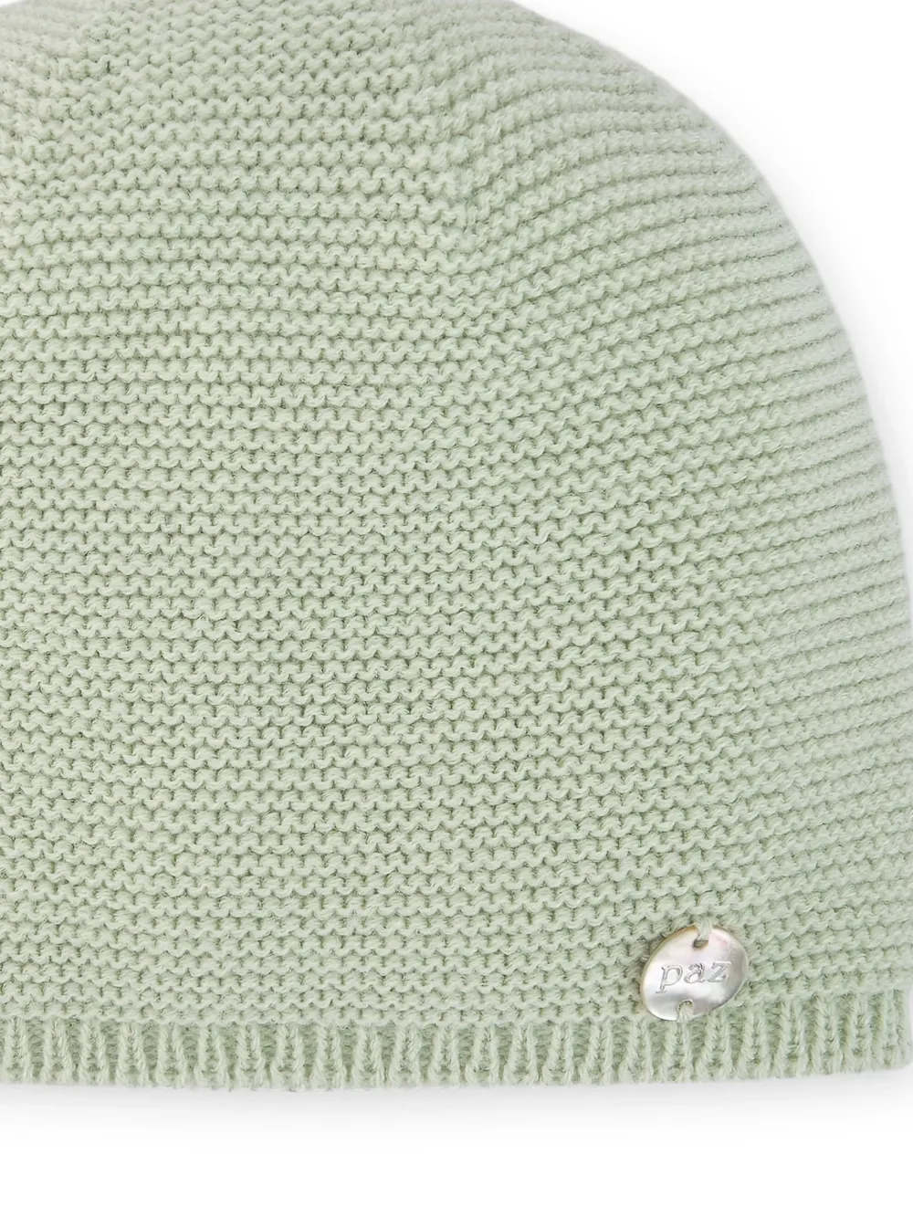 Paz Rodriguez knitted logo beanie - Groen