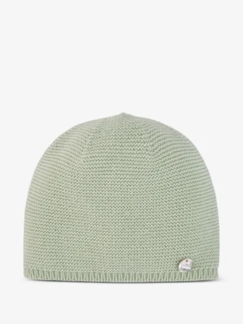 Paz Rodriguez knitted logo beanie