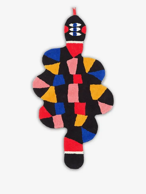 Qeeboo Oggian shaped slip rug (66cm x 1360cm)